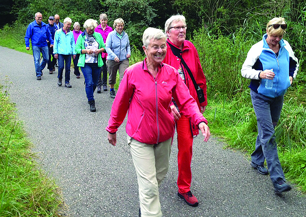 Wandelbegeleider bij Gezond Natuur Wandelen Vlaardingen-Holy